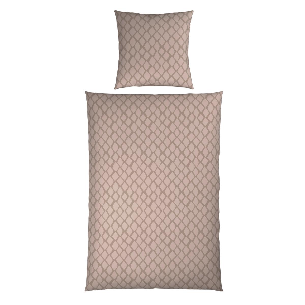 POŚCIEL DWUSTRONNA SNAKO - DK - beżowy, Design, tkanina (135/200cm) - Dieter Knoll