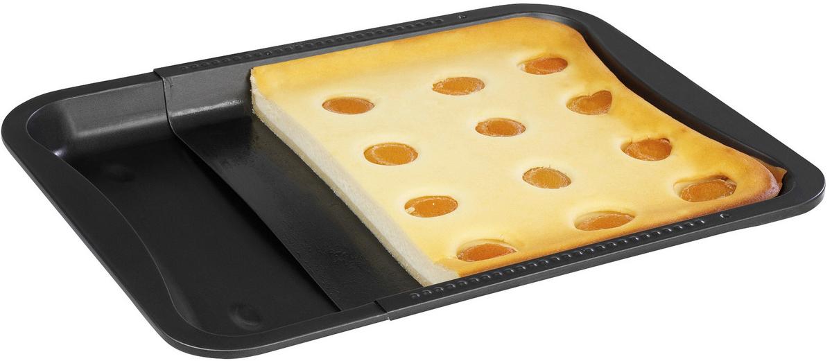 Kihúzható Sütőtepsi Tim - fekete, fém (37-52cm) - Modern Living