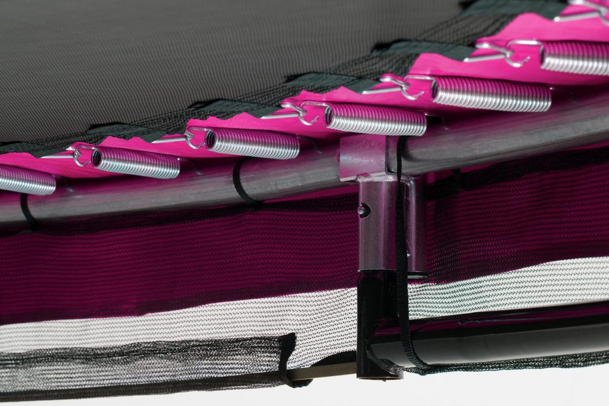Boden-Trampolin Salta Comfort Ø ca. 251cm - Pink, Basics, Metall (251cm) - Salta
