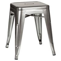 Tabure Vantaggio, Platinasta Barva - platinaste barve, Basics, kovina (39/46/39cm) - MID.YOU