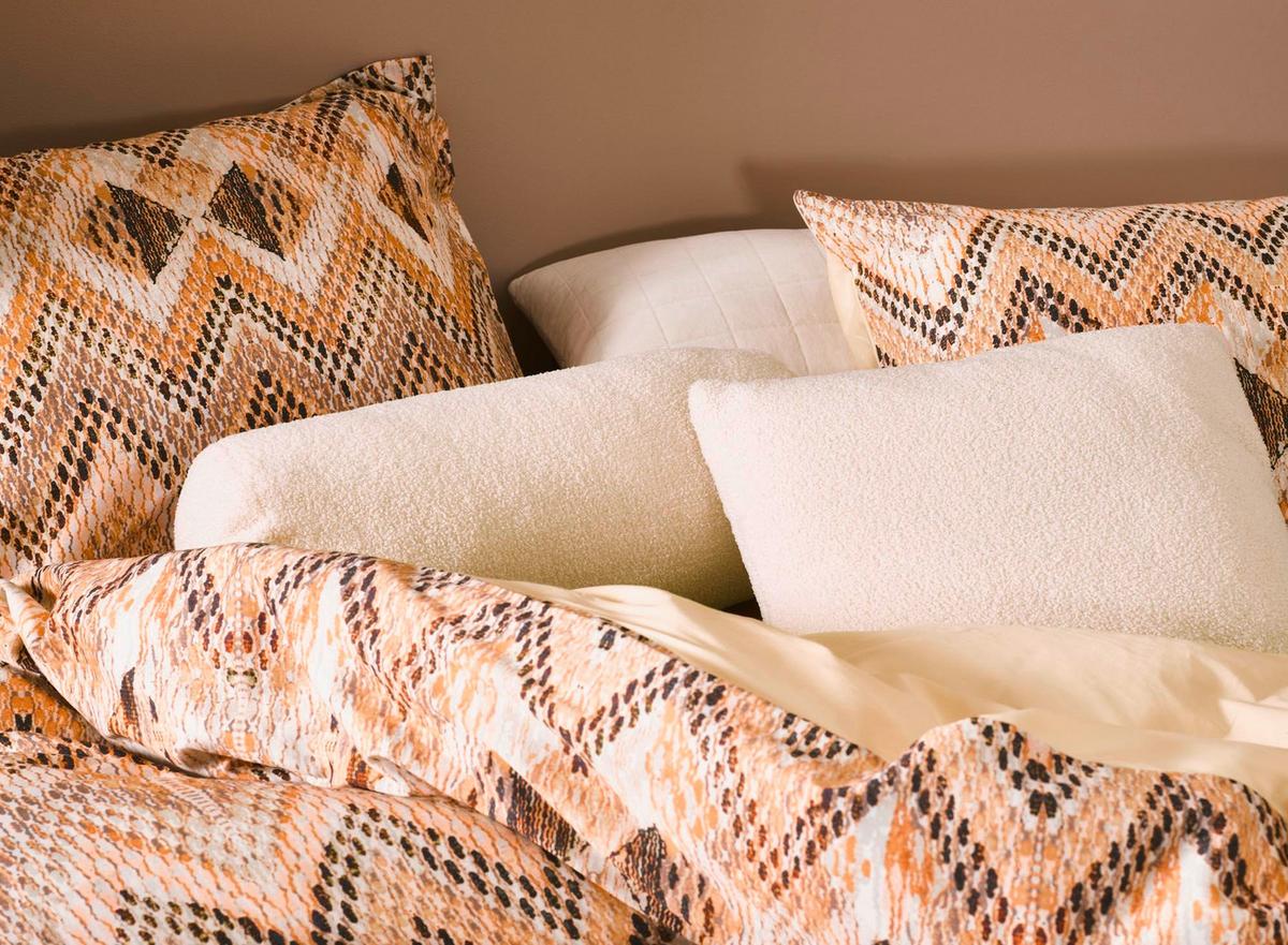POŚCIEL DWUSTRONNA FABIENNE DUVET COVER - kremowy, Design (155/220cm) - Essenza