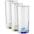 Set Pahare Conny - albastru/clar, sticlă (6/13,8cm) - Modern Living Set Pahare Conny - albastru/clar, sticlă (6/13,8cm) - Modern Living