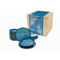 Jedilni Servis Nordic Fjord Blue, 12-Delni - modra, Trend, keramika - Creatable