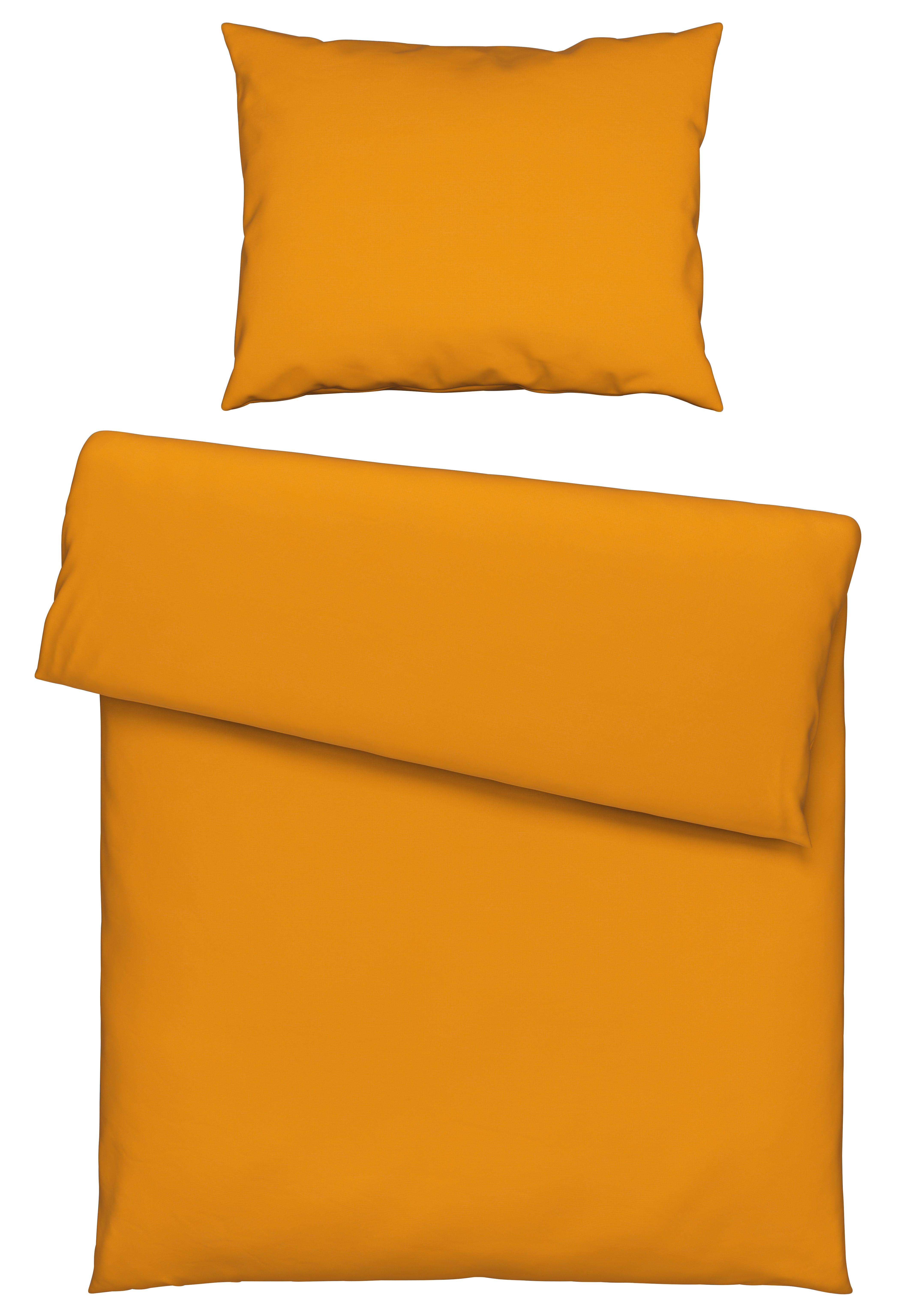 Ágyneműhuzat-garnitúra Iris - sárga, Modern, textil (140/200cm) - Modern Living