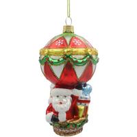 Christbaumanhänger Figures Multicolor - Multicolor, Glas/Textil (7,3/12,6cm) - Mömax