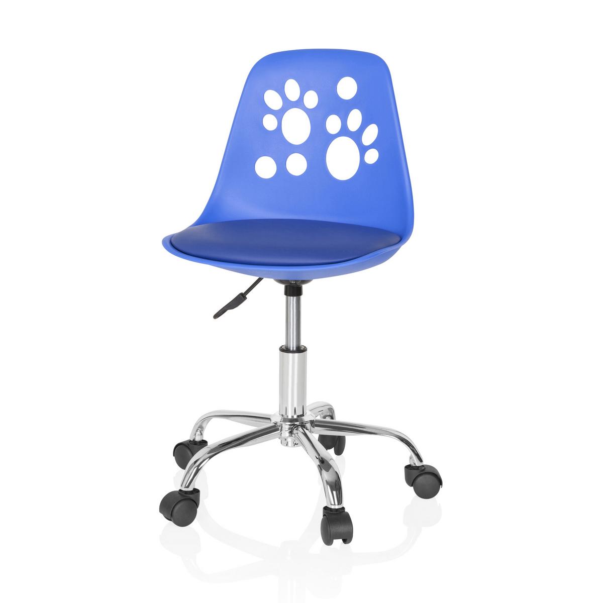 Mladinski Vrtljivi Stol Fancy I, Modra - modra, Moderno, umetna masa/tekstil (40/72-82/44cm) - MID.YOU