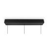 LED-HÄNGLAMPA SESTINE - svart, Modern, metall/plast (60/9/150cm) - Mömax
