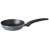 BRATPFANNE BASIC - Silberfarben/Schwarz, KONVENTIONELL, Kunststoff/Metall (16/4cm) - Mömax