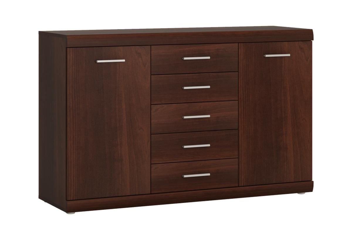 Comodă IMPERIAL-D - nucă, Konventionell, material pe bază de lemn (140/90/45cm) - Modern Living