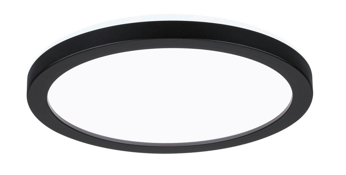 LED-Paneel Atria Shine in Schwarz max. 11,2 Watt - Schwarz, Basics, Kunststoff (19/2,8cm) - Paulmann