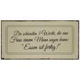 Dekoschild Svenja, ca. 40x20cm - LIFESTYLE, Metall (40/20cm) Dekoschild Svenja, ca. 40x20cm - LIFESTYLE, Metall (40/20cm)