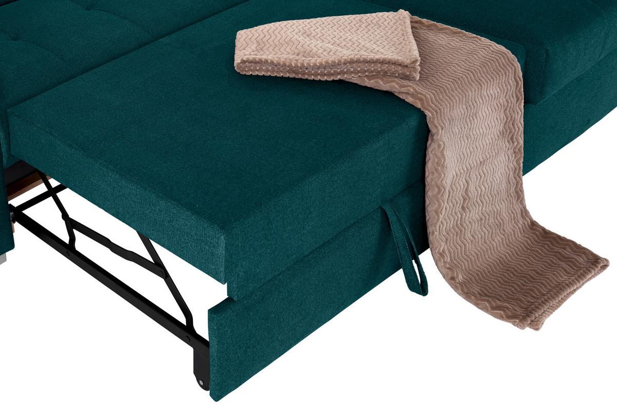 Coltar PERRY - verde închis, Design, textil (292/183cm) - Modern Living