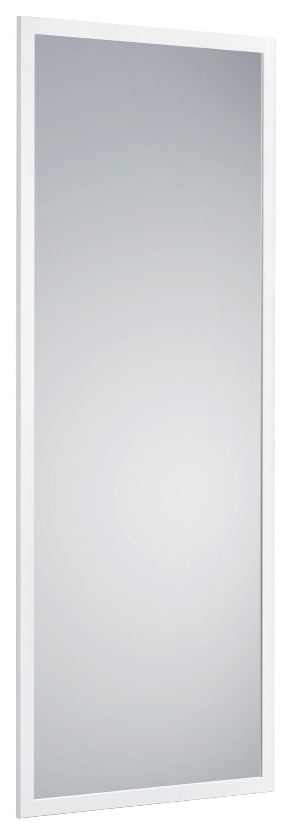 Spiegel Tabea Weiß ca. 66x166cm - Weiß, KONVENTIONELL, Glas/Holzwerkstoff (66/166cm) - Mömax