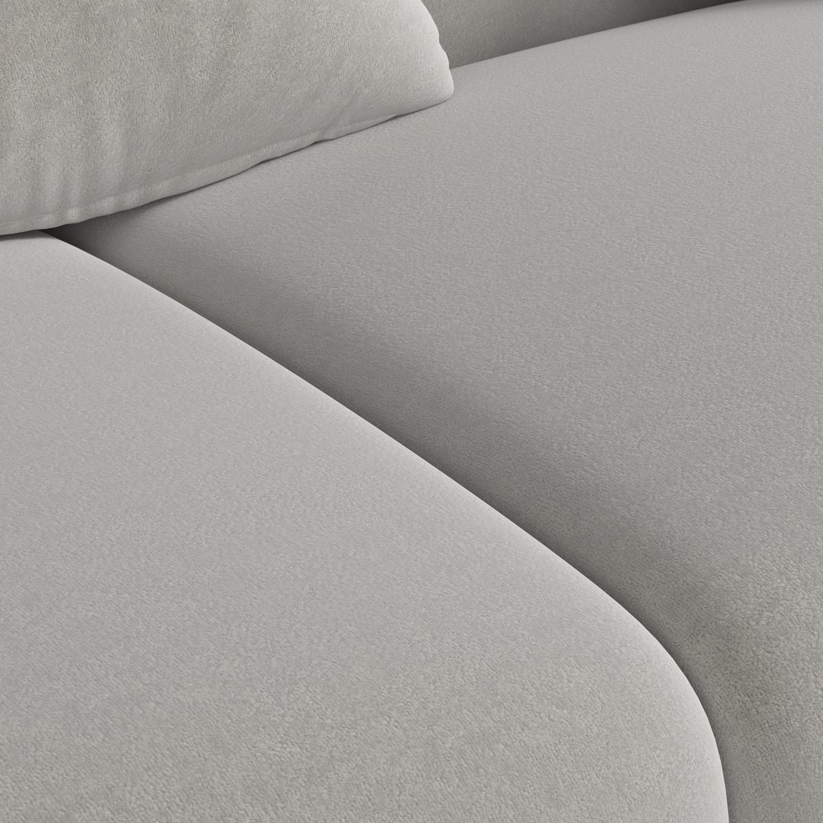 Sofa Talia - siva/smeđa, Moderno, drvo/tekstil (237/61/99cm) - Bessagi Home