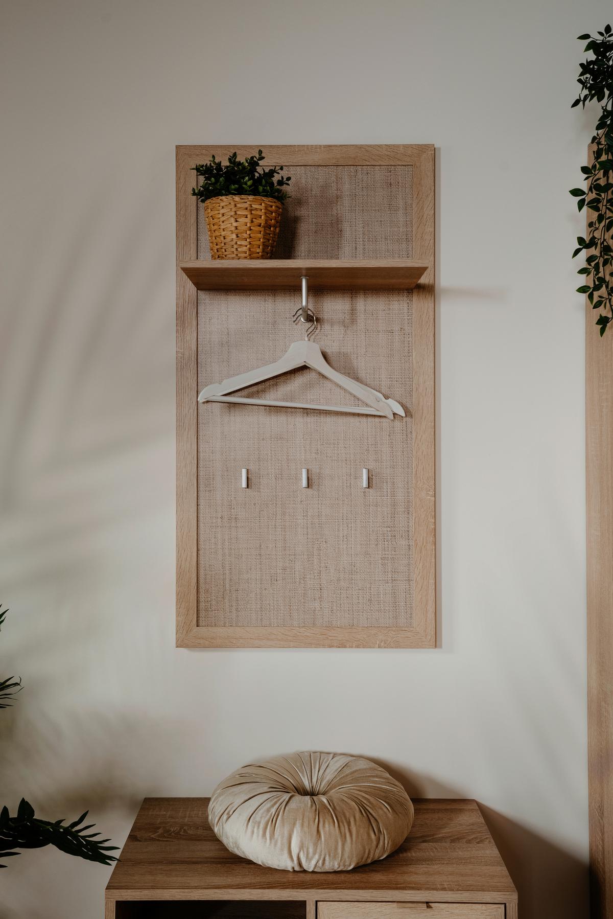 PANEL DO PRZEDPOKOJU BALI 41B 3197 - kolor dębowy, Basics, materiał drewnopochodny (55/110/30cm) - MID.YOU