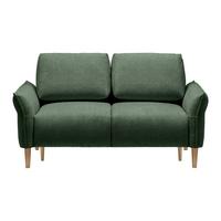 CANAPEA CU 2 LOCURI CUSTOM - verde închis/crem, Modern, textil (150/85/92cm) - Mömax