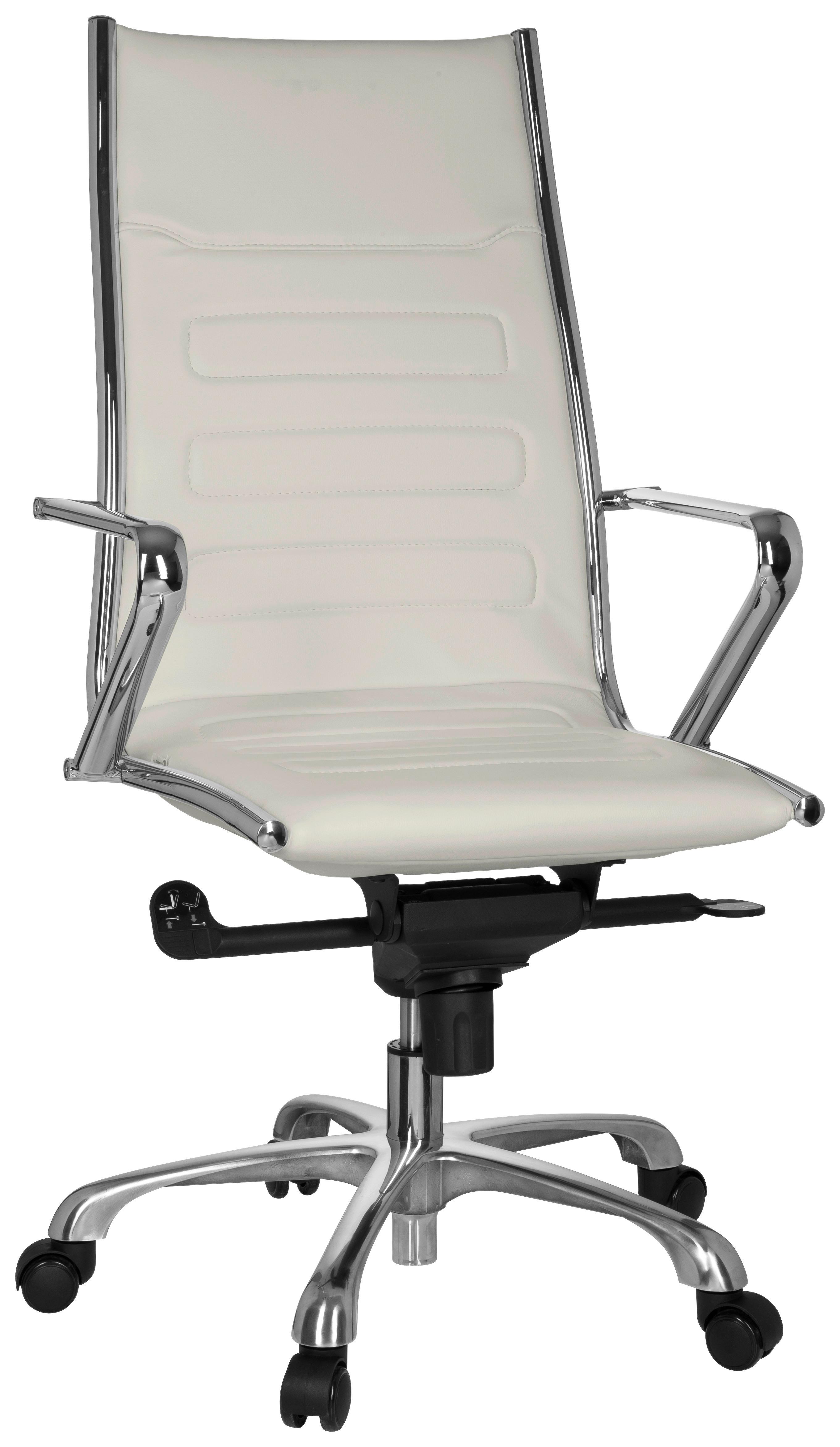 Drehstuhl Pariba III Creme - Creme, MODERN, Kunststoff/Textil (58/115/48cm) - MID.YOU