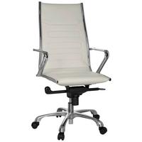 Drehstuhl Pariba III Creme - Creme, MODERN, Kunststoff/Textil (58/115/48cm) - MID.YOU