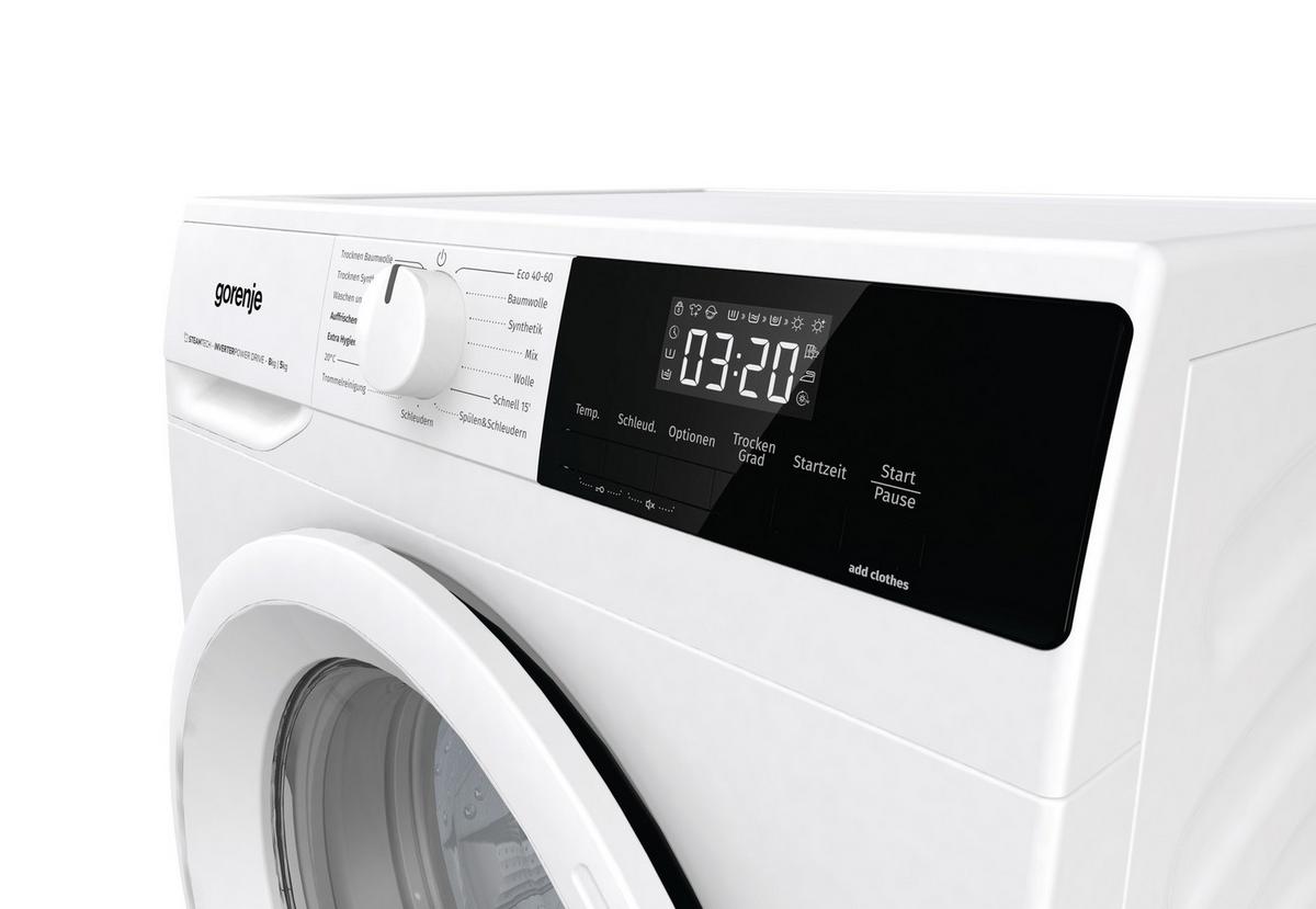 Waschtrockner W3D2A854ADPS/DE, in Weiss - Weiß, MODERN (60/85/54cm) - Gorenje