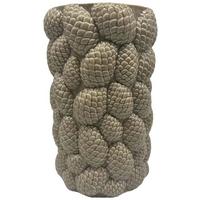 Vase Pinecone Braun - Braun, KONVENTIONELL, Keramik (18/27,5cm) - Mömax