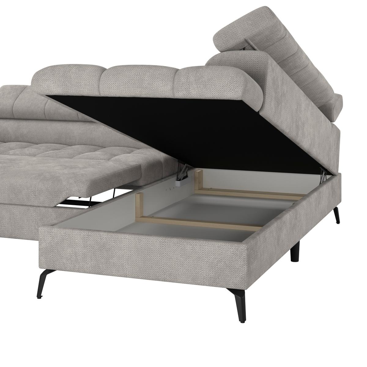 Coltar VOLF - gri deschis, Trend, textil (261/203cm) - Modern Living