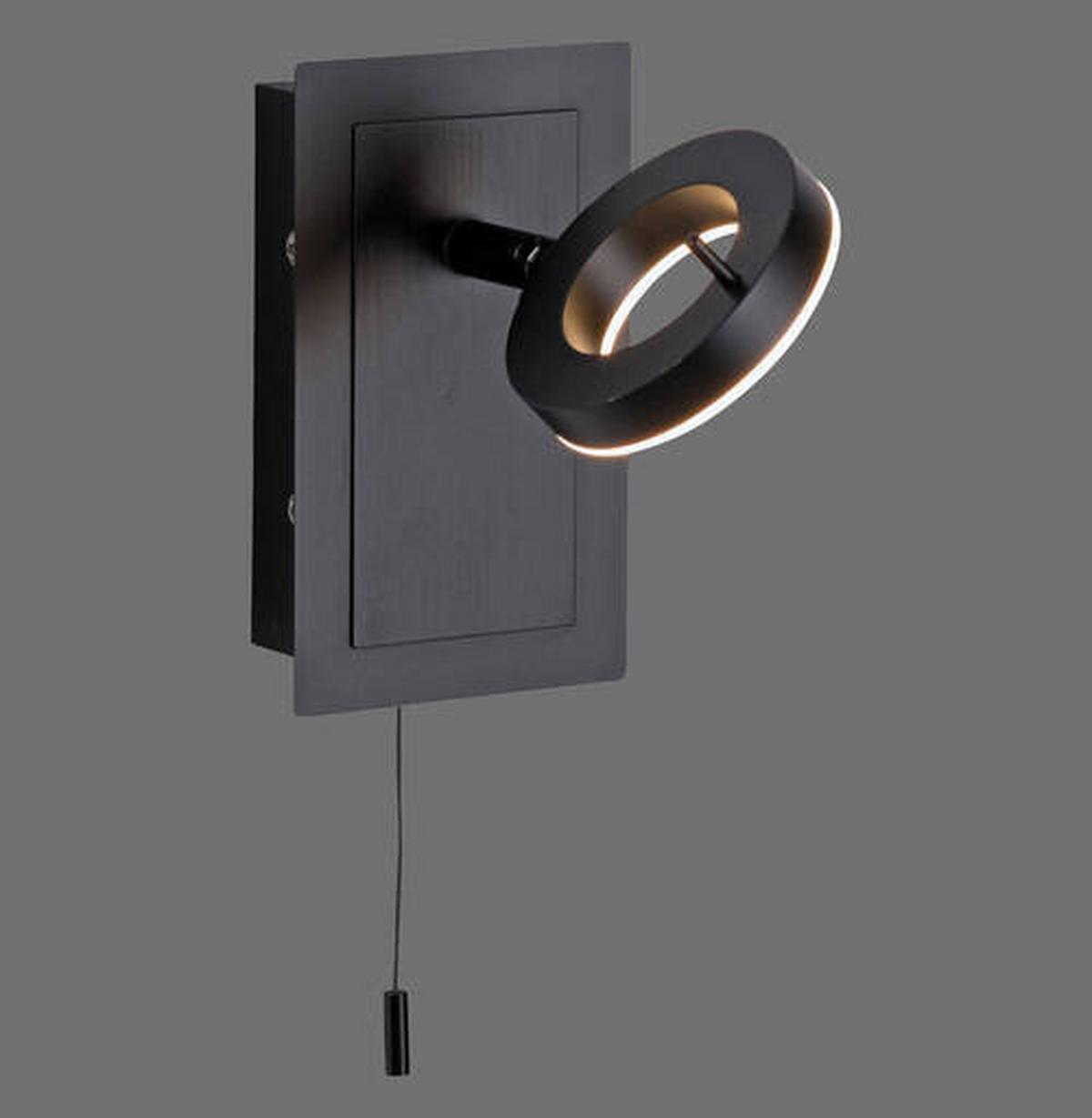 KINKIET ŁAZIENKOWY 9785-13 SILEDA - antracytowy, Modern, tworzywo sztuczne/metal (16,5/13,5/19,5cm) - Paul Neuhaus