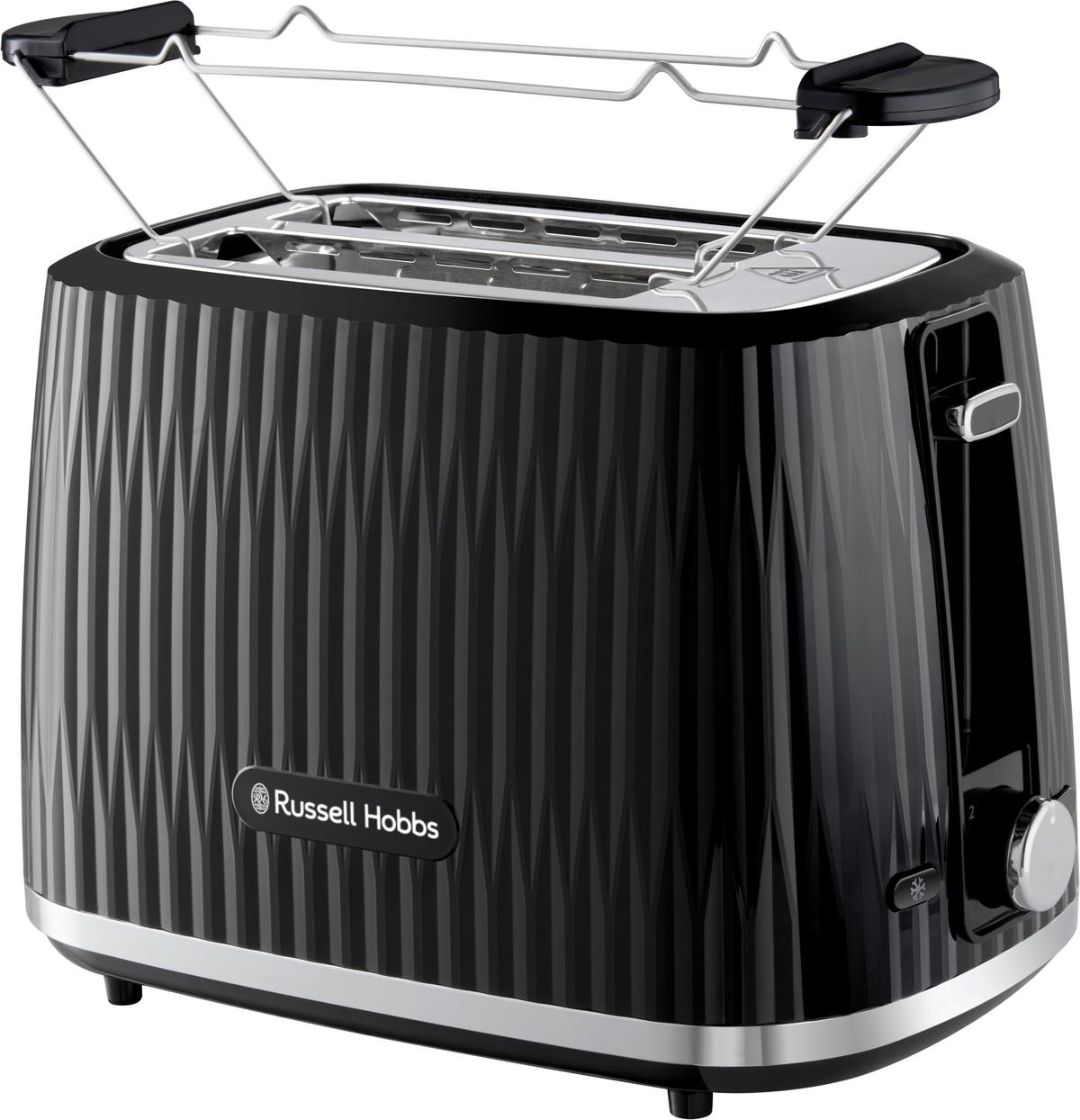 Kenyérpirító Russell Hobbs Eden - fekete, Modern, műanyag (32,8/20,8/21,2cm) - Russell Hobbs