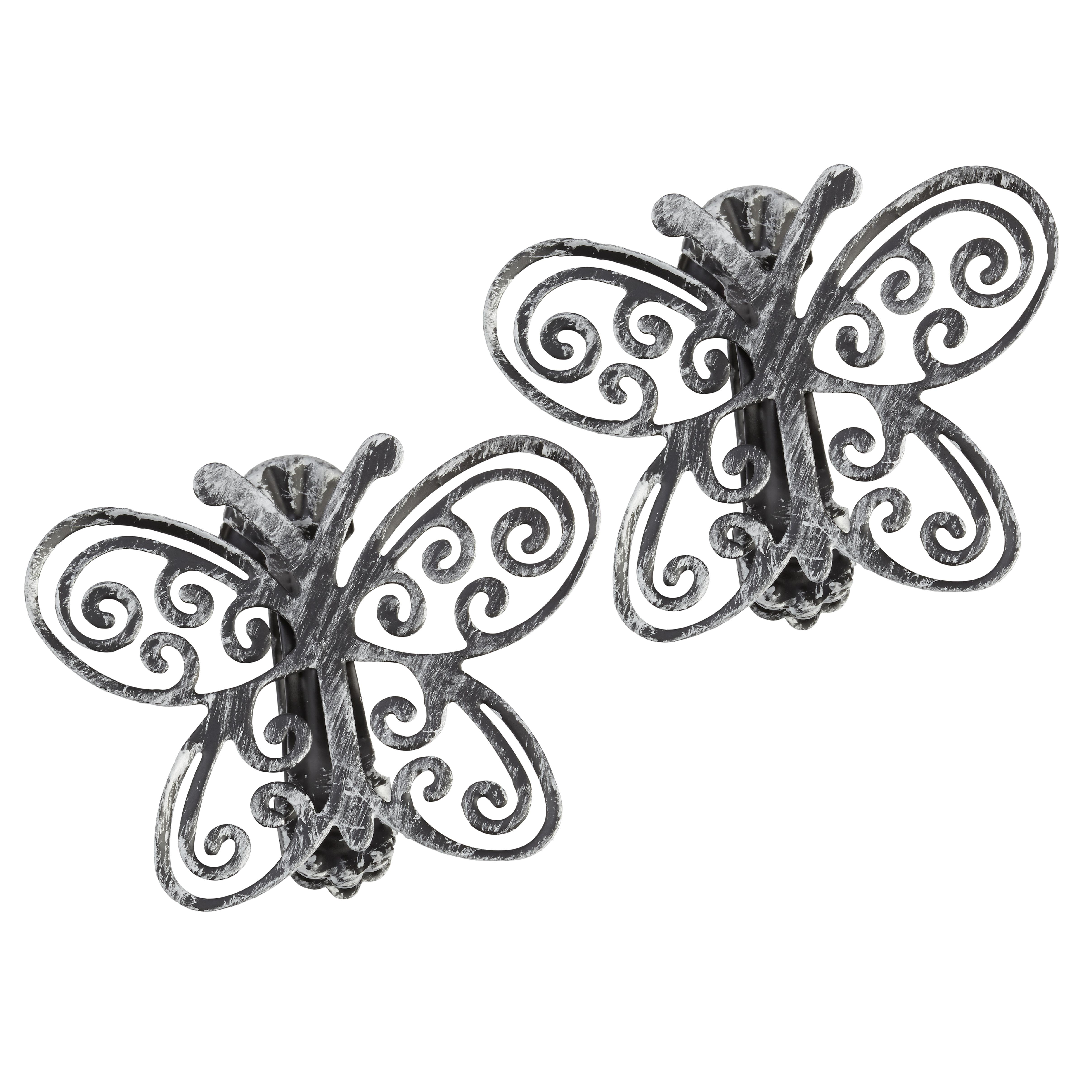 Clips decorațiuni Antik - arămiu/crem, metal (8,5/6,5cm) - Modern Living