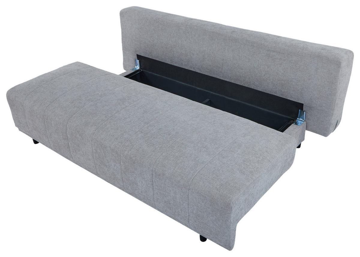 Sofa Daisy - siva/crna, Moderno, drvo/tekstil (194/89/87cm) - Mömax