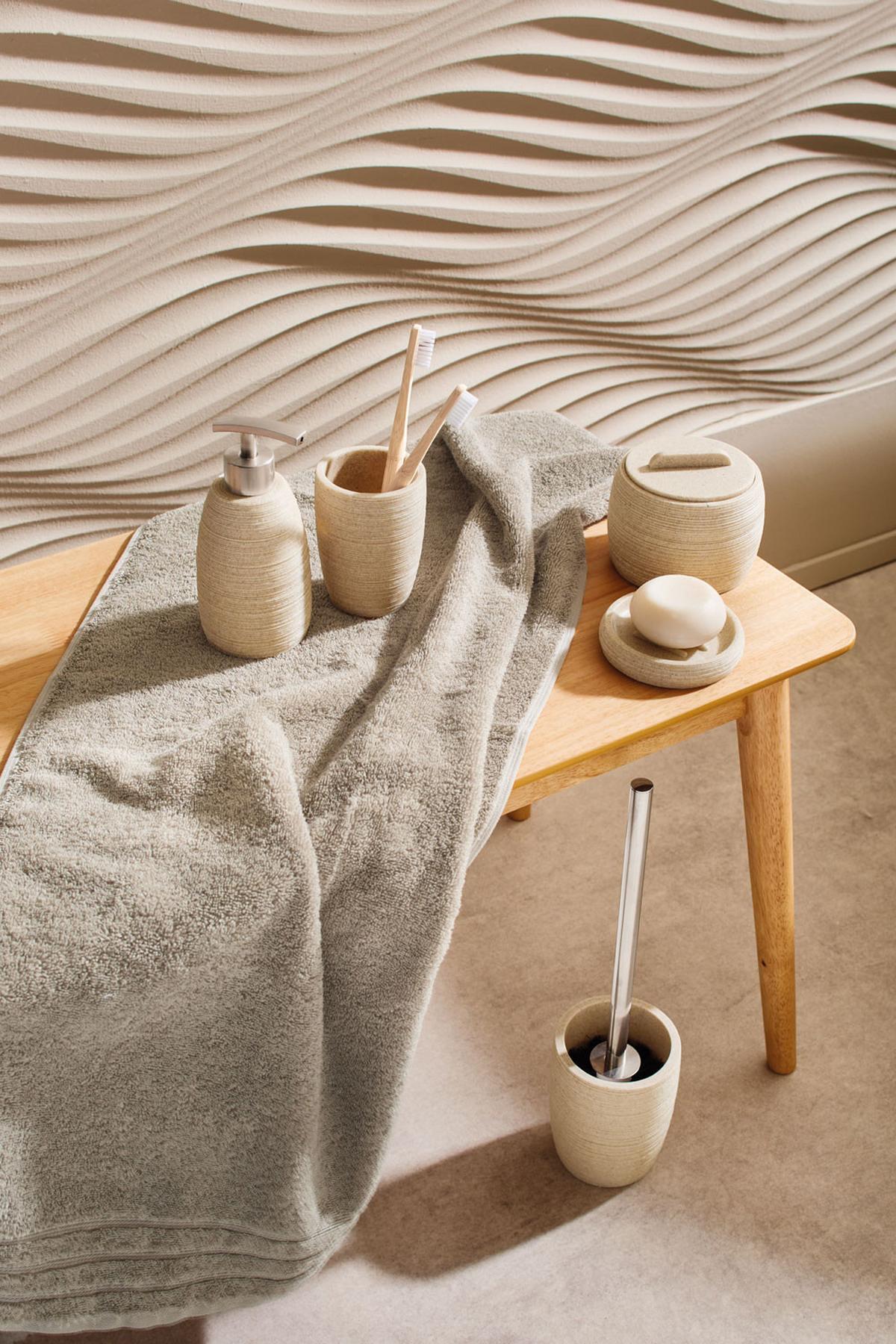 MYDELNICZKA SAND - kolor piaskowy, Natur, tworzywo sztuczne (10/2cm) - Kleine Wolke