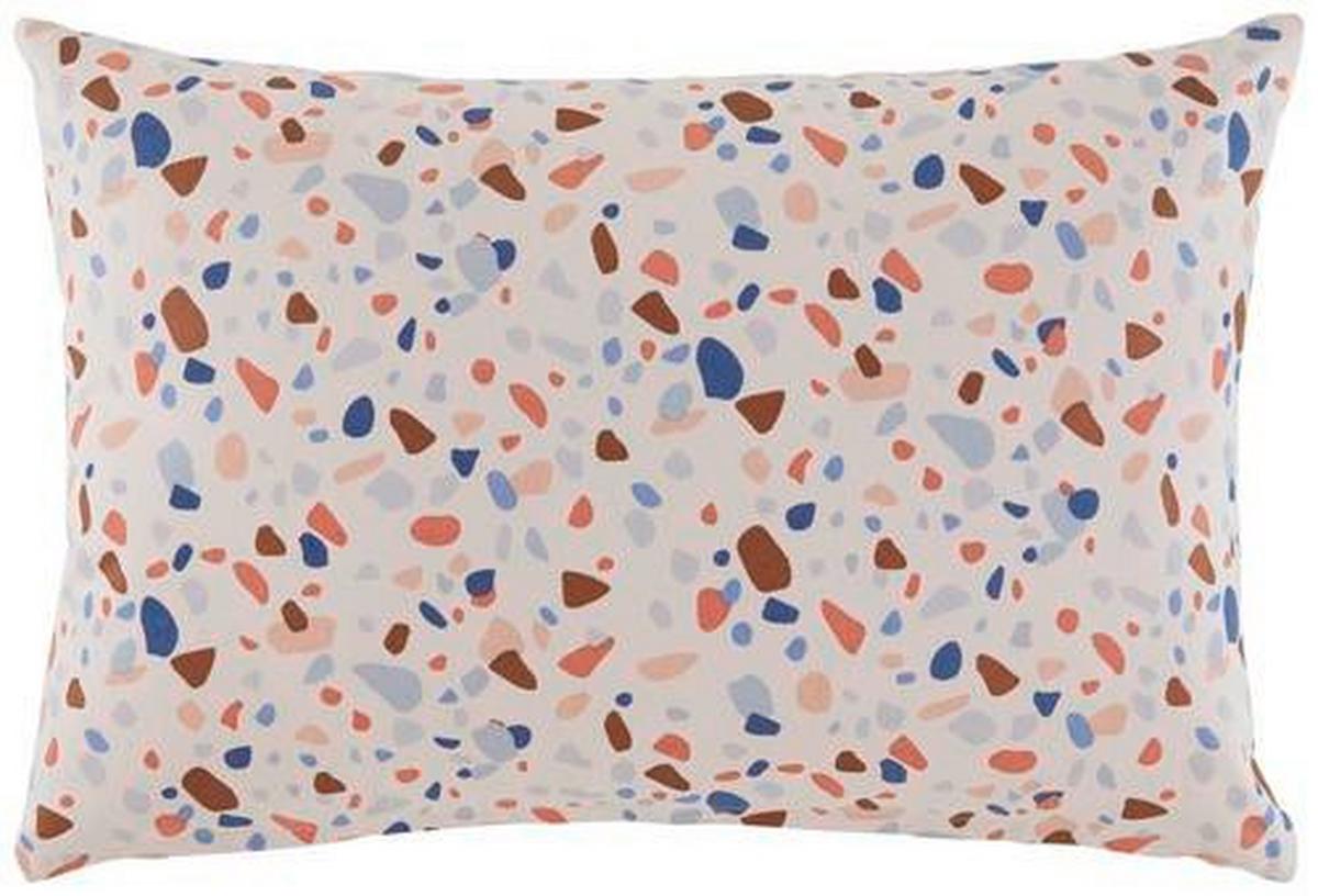 Zierkissen Terrazzo in Rosa ca. 40x60cm - Rosa, MODERN, Textil (40/60cm) - Modern Living