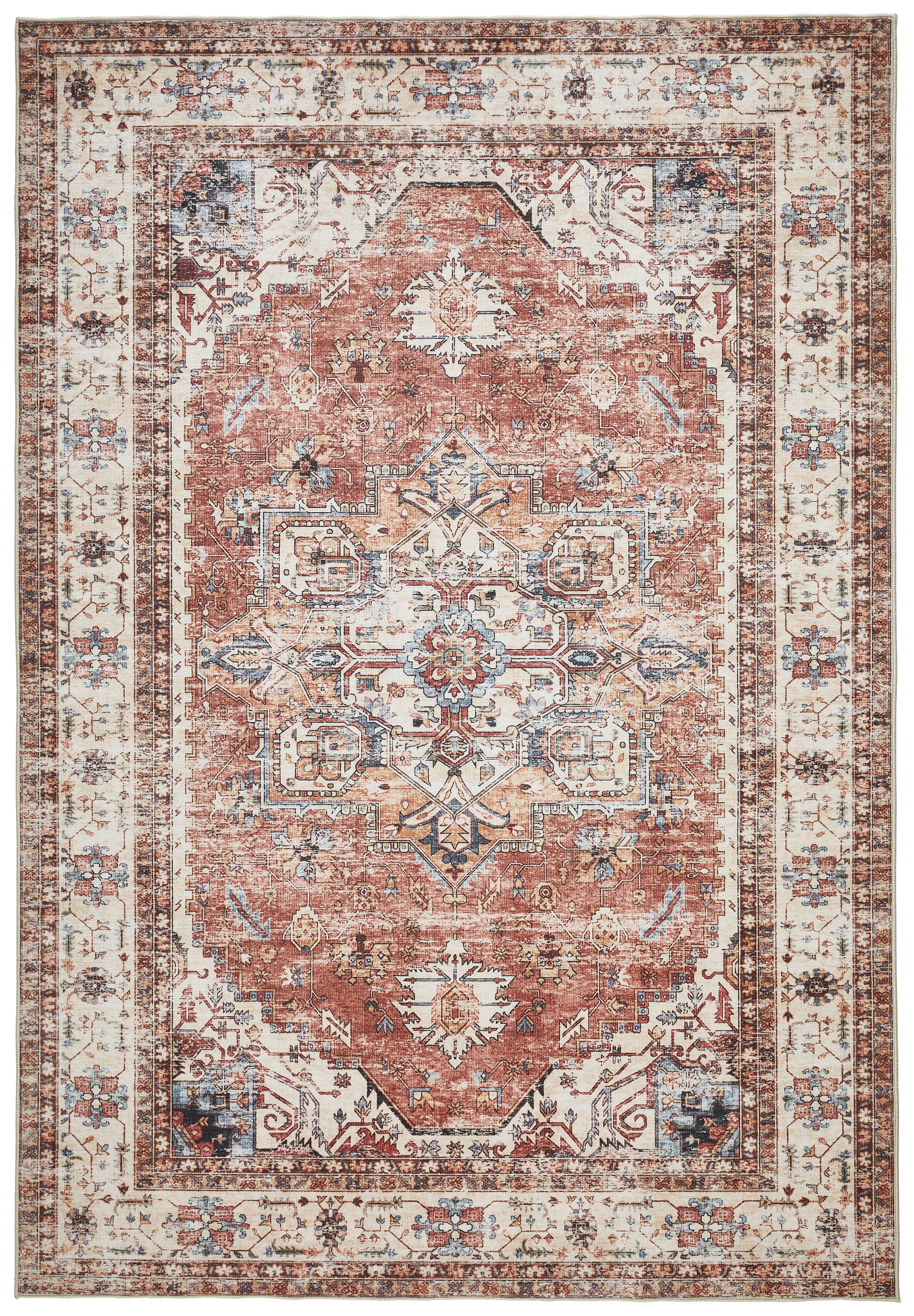 DYWAN VINTAGE CLASSIC EDITION - beżowy/różnokolorowy, Trend, tkanina (130/200cm) - Novel