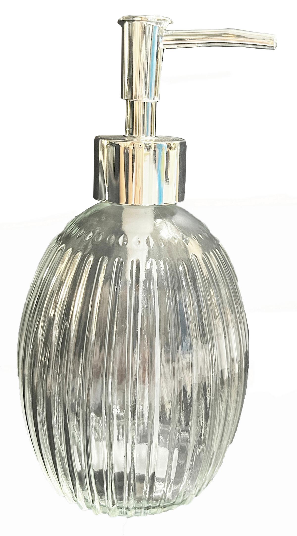 Dozator de săpun Ivana - străveziu, Konventionell, sticlă (2,5/6/17cm) - Mömax