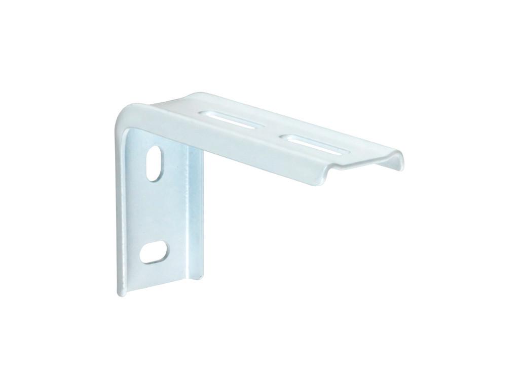 Oldalfali Tartókonzol - fehér (8cm)