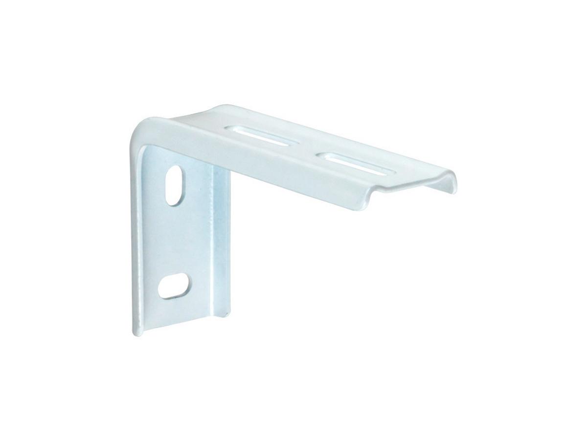 Oldalfali Tartókonzol - fehér (8cm)