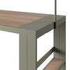 UTEMÖBLER SET NELLI 2 - beige/grön, Modern, metall/textil (80/157/209cm)