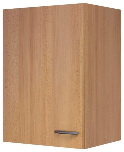 Küchenoberschrank "Nano" , Buche - Edelstahlfarben/Buchefarben, MODERN, Holzwerkstoff/Kunststoff (40/54/32cm) - FlexWell