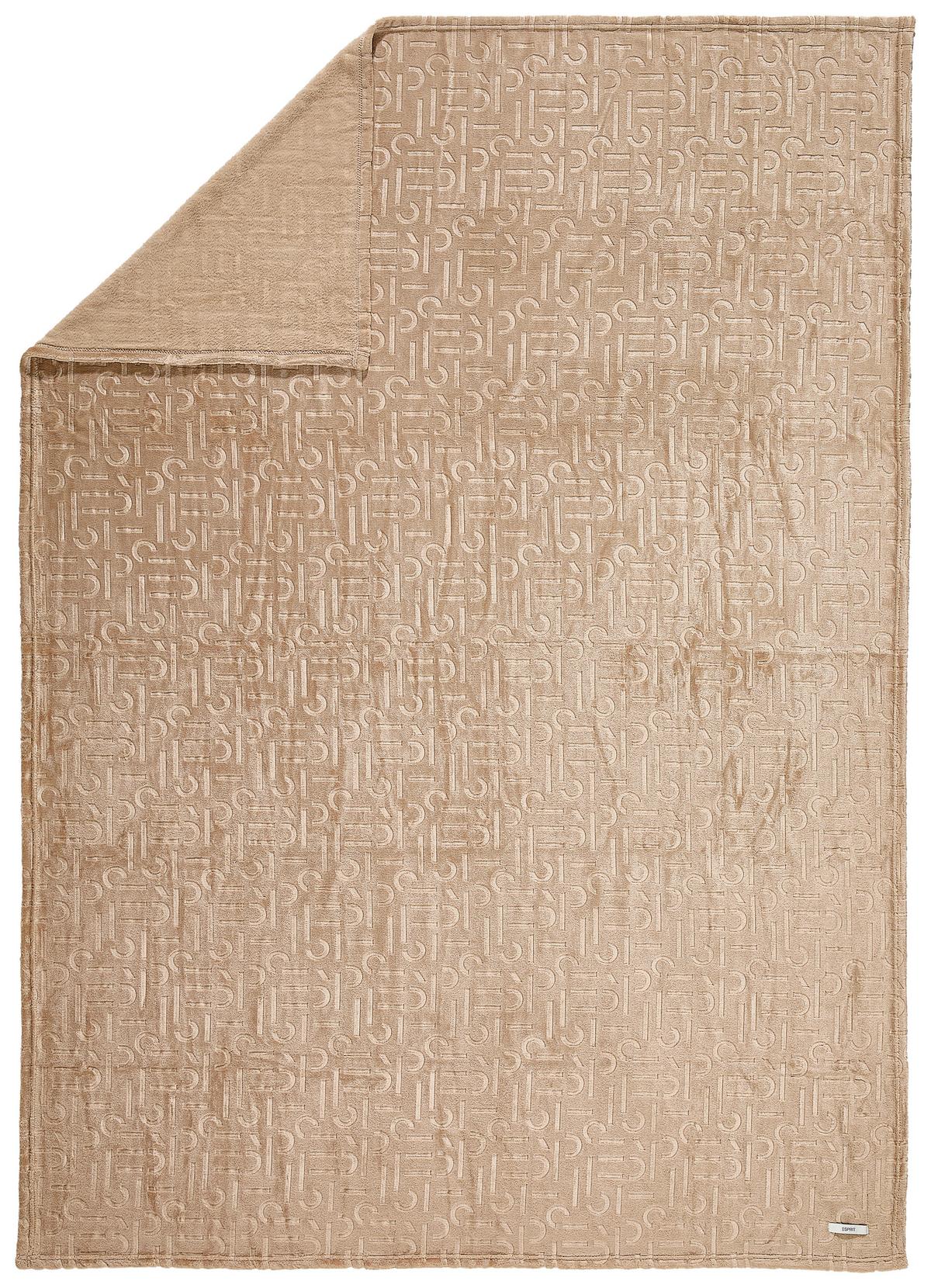 KOC E-SCATTER ESPRIT - kolor piaskowy, Design, tkanina (140/190cm) - Esprit