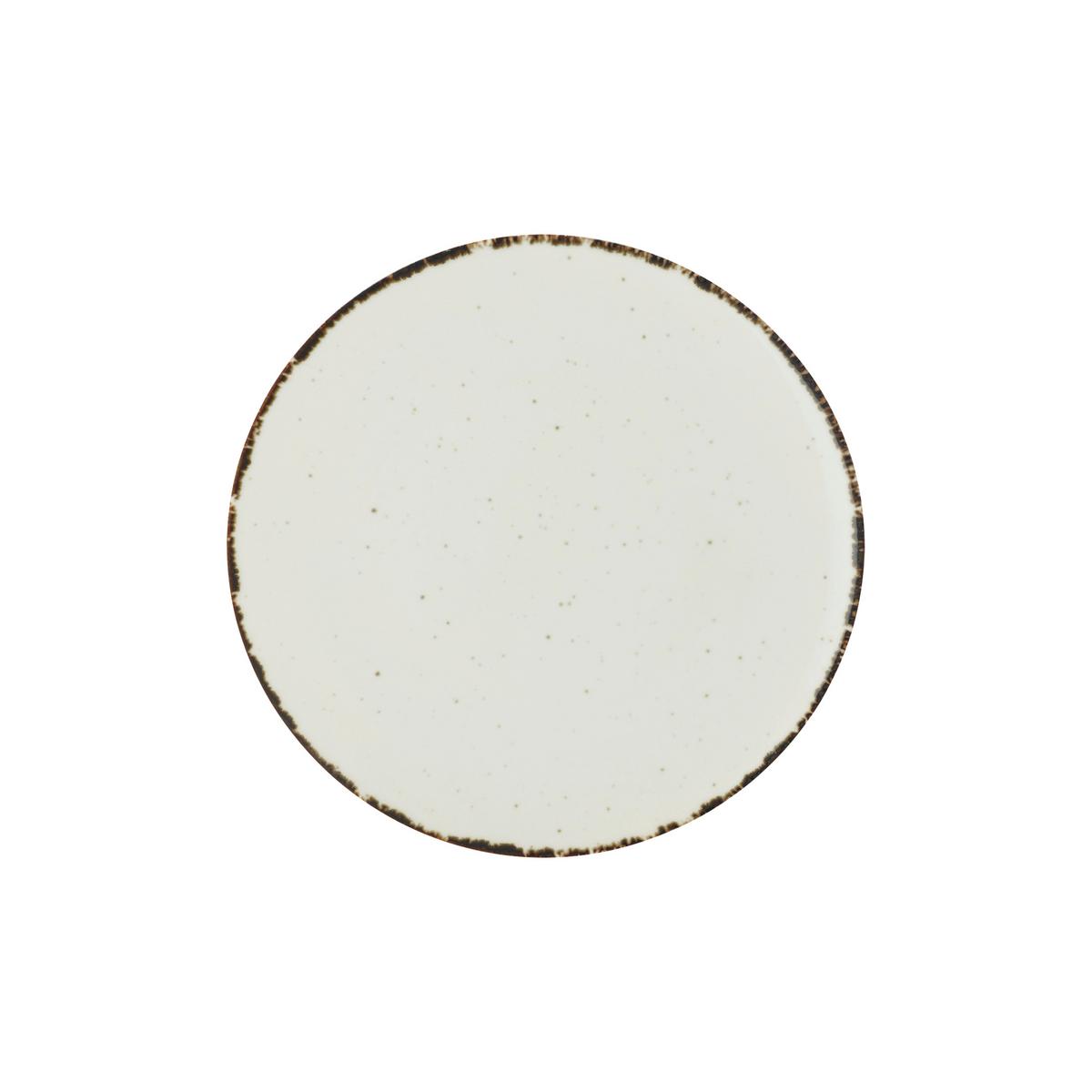 TALERZ DESEROWY URBAN LIFE - biały, Lifestyle, ceramika (21,5cm) - Landscape