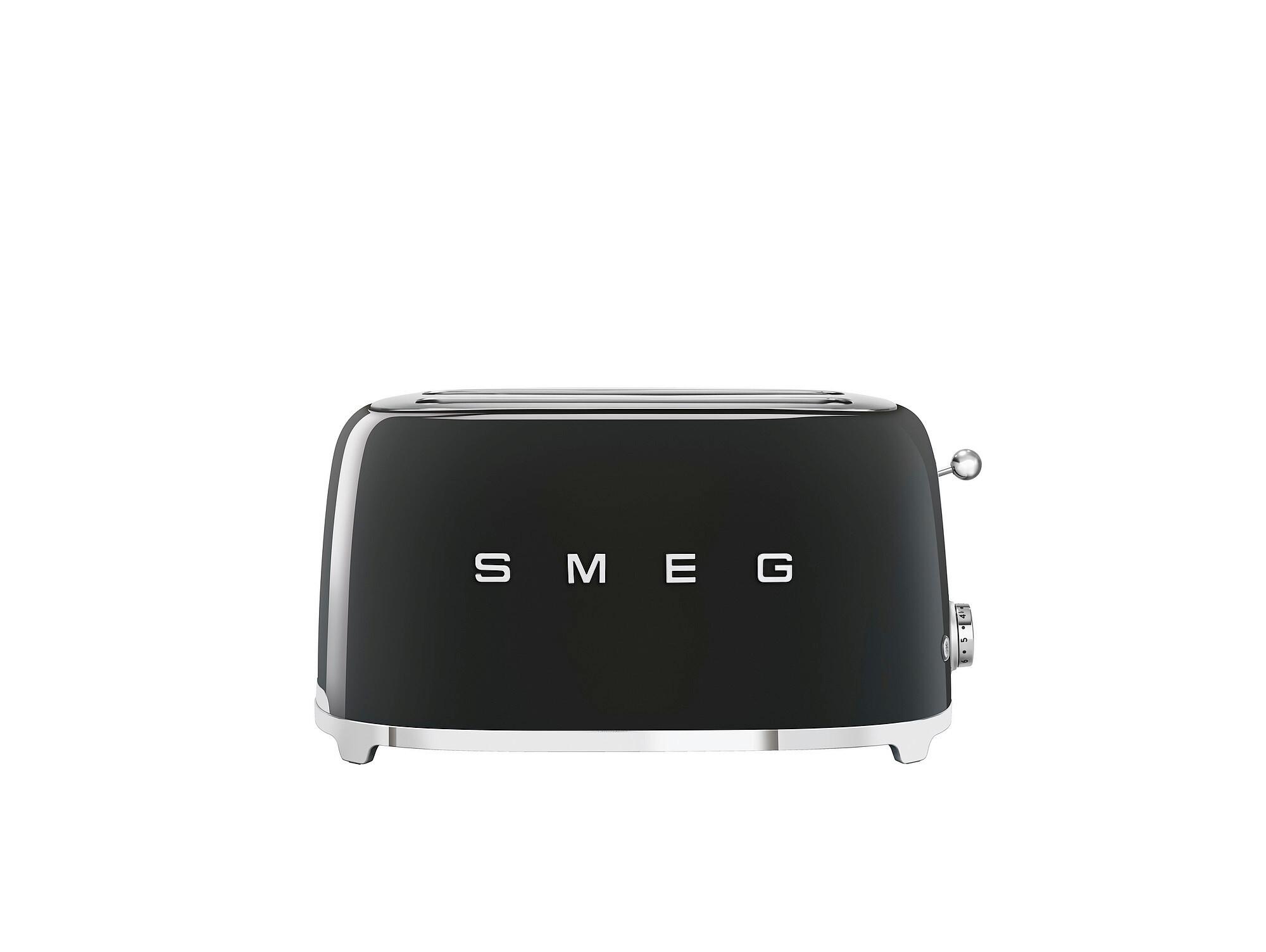 TOSTER TSF02BLEU SMEG - czarny, Basics, metal (41/21,5/20,8cm) - SMEG