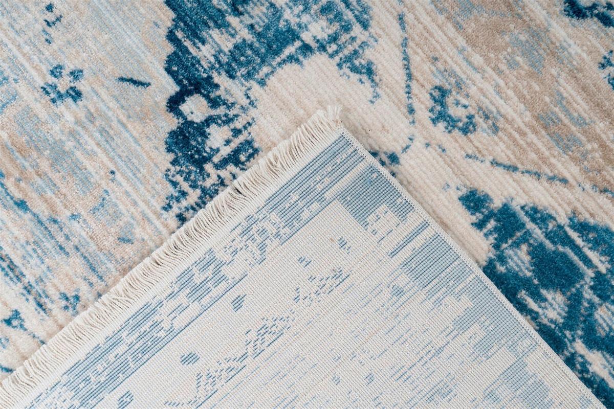 Vintage-teppich Baroque 525 Creme/blau 160x230 - Blau/Creme, Basics, Textil (160/230cm) - Kayoom