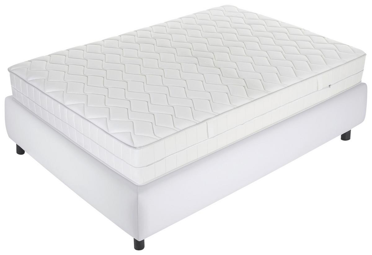 Kaltschaummatratze Dream Deluxe ca. 140x200 cm - Weiß, Basics, Textil (140/200cm) - P & B