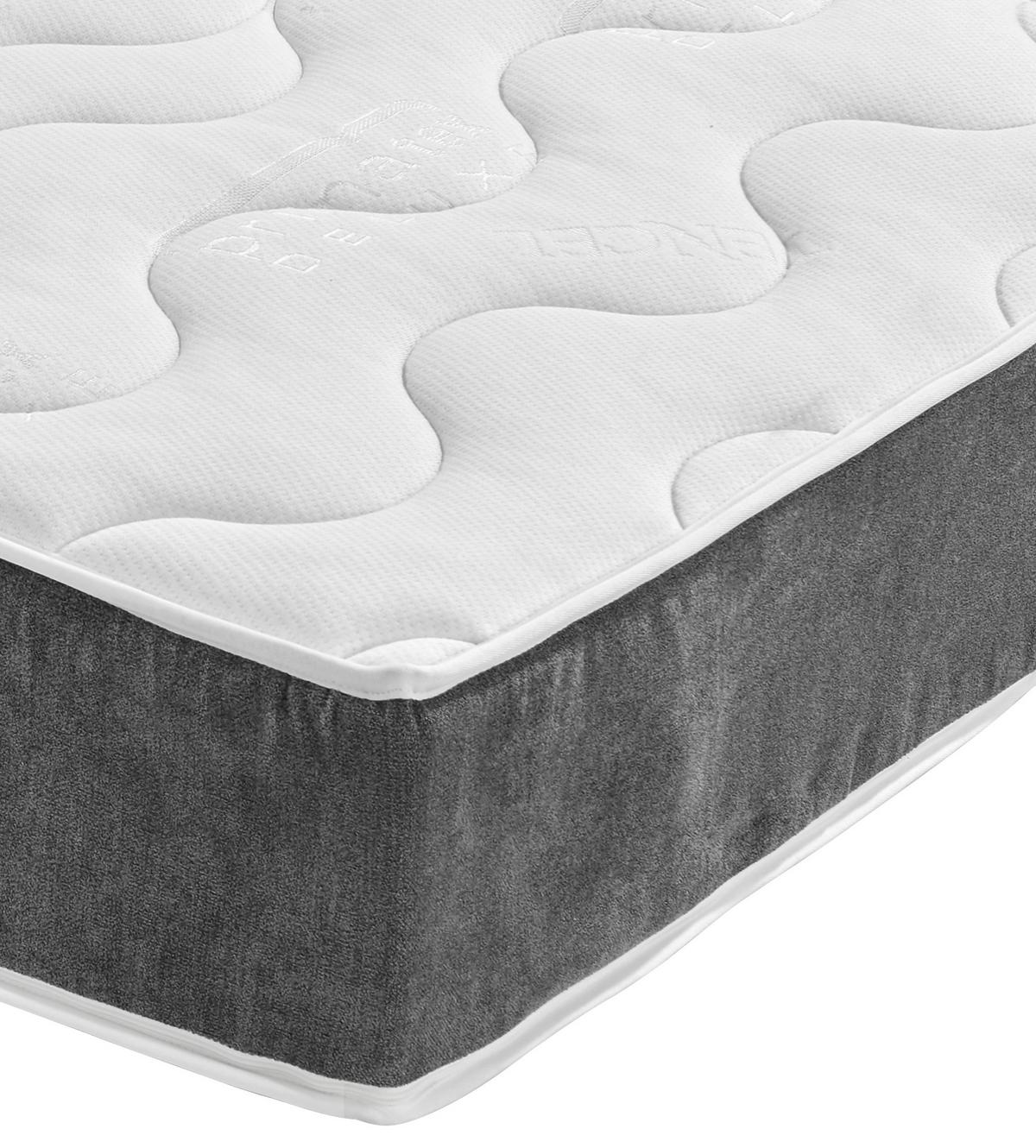 Madrac S Džep.opruž.jezgrom Timber H2/h3 - bijela, tekstil (90/200cm) - Primatex