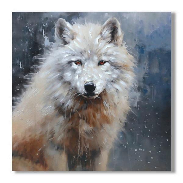 Slika U Blind Ramu 60x60cm Loup - bela/bež, Moderno, drvo/tekstil (60/60/1,8cm) - Mömax