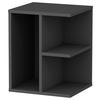 Nachttisch Prometheus ca. 40x50x39,6cm Anthrazit,Walnuss - Anthrazit/Walnussfarben, Design, Holzwerkstoff (40/50/39,6cm) - MID.YOU