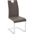 Étkezőszék Madrid - Barna, modern, Műanyag/Fa (43/99,5/57,5cm) - MÖMAX modern living