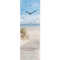 ZEGAR ŚCIENNY GU-STK1081 - różnokolorowy, Natur, szkło (20/60/3,1cm) - Euroart