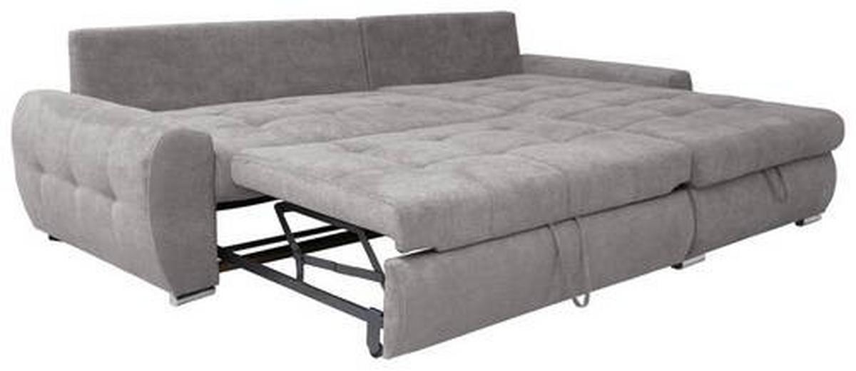 Coltar extensibil SOLAR - fango/alb, Design, textil (277/175cm) - Modern Living