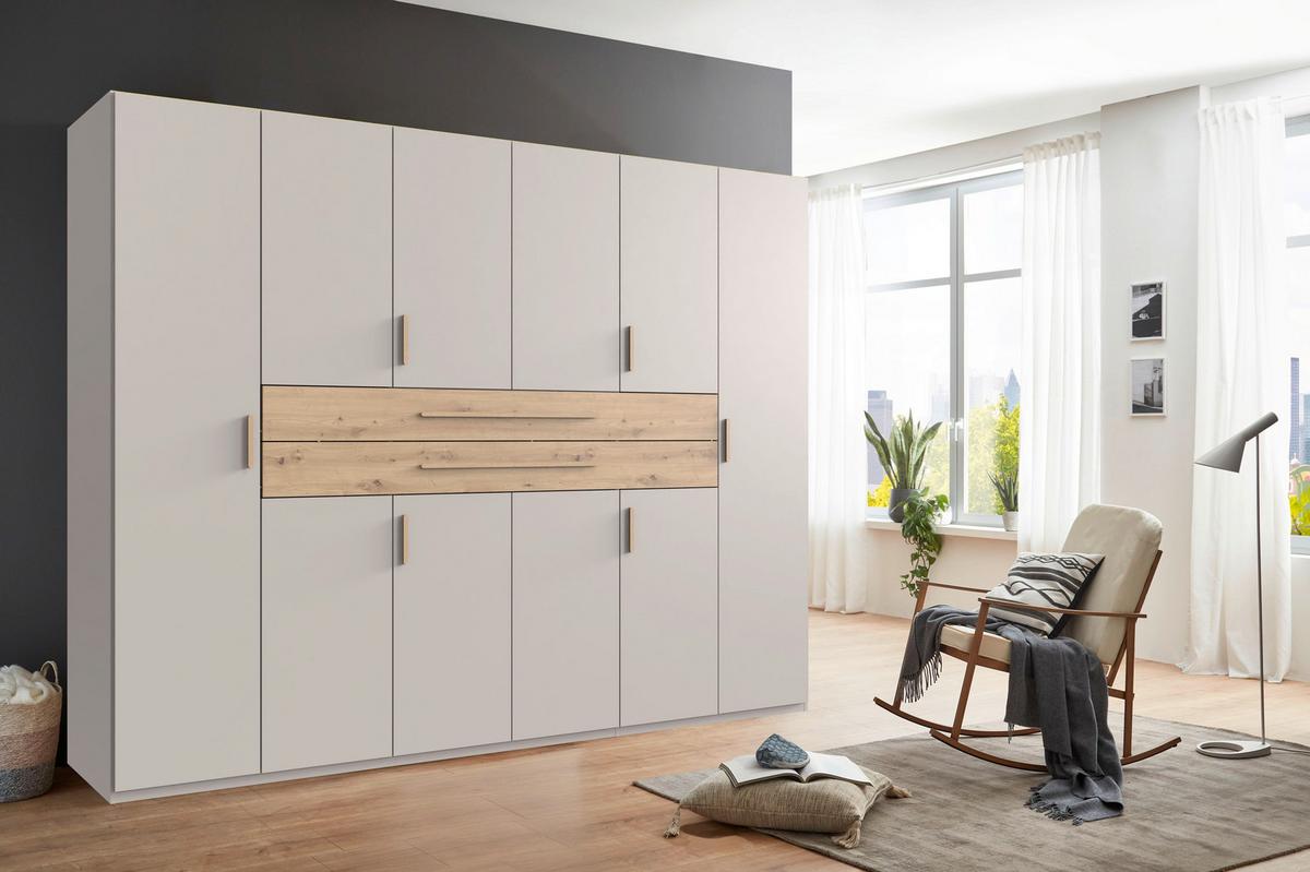 Ormar S Klasičnim Vratima Lumio - kašmir/hrast Artisan, Konvencionalno, drvni materijal (270/208/65cm) - Modern Living