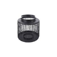 Felinar Twine - străveziu/negru, Modern, sticlă/metal (16/15cm) - Modern Living